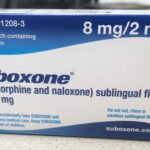 Box of Suboxone, treatment for addiction